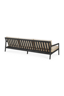 Black Teak 3+ Seater Outdoor Sofa | Ethnicraft Jack | Oroatrade.com