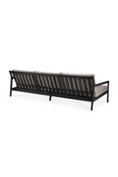 Black Teak 3+ Seater Outdoor Sofa | Ethnicraft Jack | Oroatrade.com