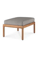 Natural Teak Outdoor Ottoman | Ethnicraft Jack | Oroatrade.com