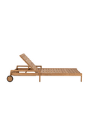 Teak Adjustable Outdoor Lounger | Ethnicraft Jack | Oroatrade.com