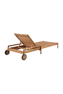 Teak Adjustable Outdoor Lounger | Ethnicraft Jack | Oroatrade.com