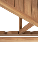 Teak Adjustable Outdoor Lounger | Ethnicraft Jack | Oroatrade.com