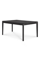 Black Teak Outdoor Dining Table | Ethnicraft Bok | Oroatrade.com