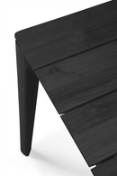 Black Teak Outdoor Dining Table | Ethnicraft Bok | Oroatrade.com