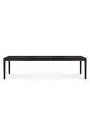 Black Teak Outdoor Dining Table | Ethnicraft Bok | Oroatrade.com