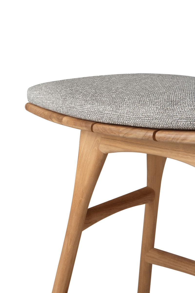 Scandinavian Outdoor Stool | Ethnicraft Osso | Oroatrade.com