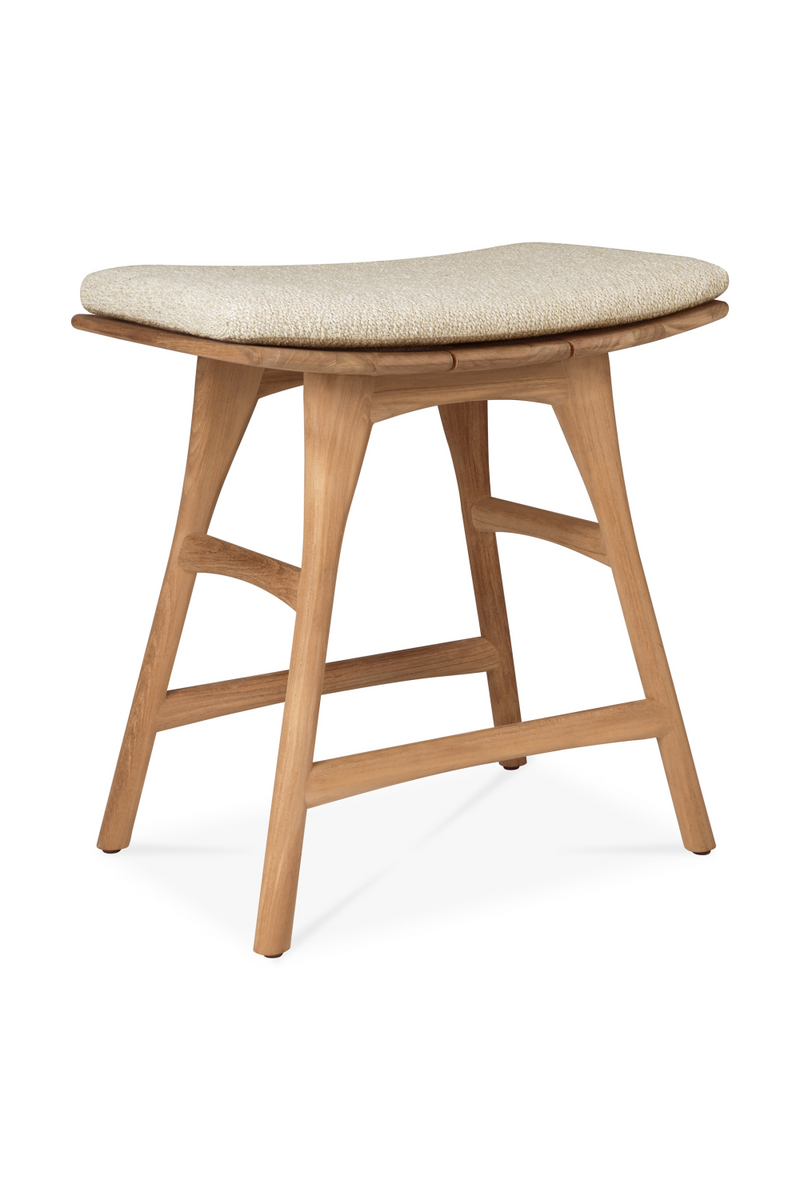 Scandinavian Outdoor Stool | Ethnicraft Osso | Oroatrade.com