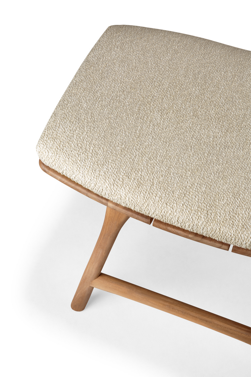 Scandinavian Outdoor Stool | Ethnicraft Osso | Oroatrade.com