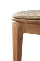 2-Seater Teak Cushioned Outdoor Bench | Ethnicraft Bok | Oroatrade.com