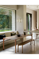 Brown Teak Bench | Ethnicraft PI | Oroatrade.com