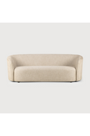 Curved Back 3-Seater Sofa | Ethnicraft Ellipse | Oroatrade.com