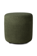 Green Cylindrical Pouf | Ethnicraft Barrow | Oroatrade.com