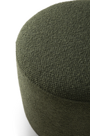 Green Cylindrical Pouf | Ethnicraft Barrow | Oroatrade.com