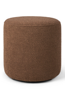 Copper Round Pouf | Ethnicraft Barrow | Oroatrade.com