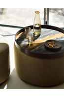 Copper Round Pouf | Ethnicraft Barrow | Oroatrade.com