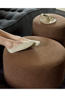 Copper Round Pouf | Ethnicraft Barrow | Oroatrade.com