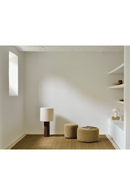 Round Fabric Pouf | Ethnicraft Barrow | Oroatrade.com