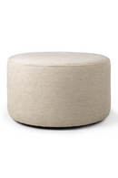 Round Fabric Pouf | Ethnicraft Barrow | Oroatrade.com