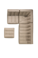 Curved Upholstered Sofa | Ethnicraft N701 | OROA TRADE.com