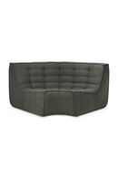 Green Modular Sofa | Ethnicraft N701 | Oroatrade.com