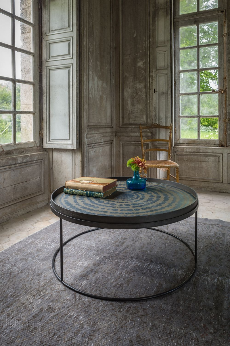 Round Tray Coffee Table | Ethnicraft | OROA TRADE