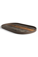 Oblong Hand-Painted Glass Tray | Ethnicraft Organic | Oroatrade.com