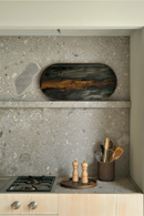 Oblong Hand-Painted Glass Tray | Ethnicraft Organic | Oroatrade.com