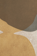 Square Earth-Toned Glass Tray | Ethnicraft Cinnamon | OROA TRADE.com