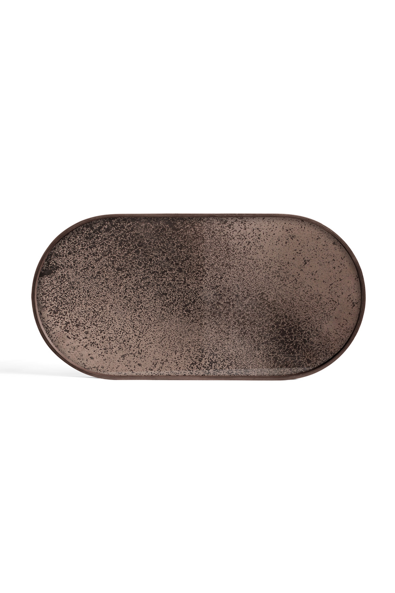 Aged Mirror Tray | Ethnicraft Bronze | OROA TRADE.com