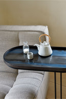 Black Tray Side Table | Ethnicraft Oblong | Oroatrade.com