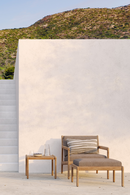 Printed Outdoor Cushions (2) | Ethnicraft White | OROA TRADE.com