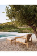 Rectangular Boucle Outdoor Cushions (2) | Ethnicraft | OROA TRADE.com