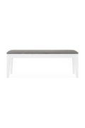 2-Seater Teak Cushioned Outdoor Bench | Ethnicraft Bok | Oroatrade.com