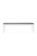 3-Seater Teak Cushioned Outdoor Bench | Ethnicraft Bok | Oroatrade.com