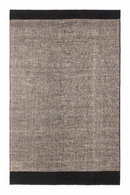 Gray Woven Wool Rug | Ethnicraft Dots | Oroatrade.com