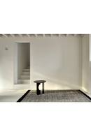 Gray Woven Wool Rug | Ethnicraft Dots | Oroatrade.com