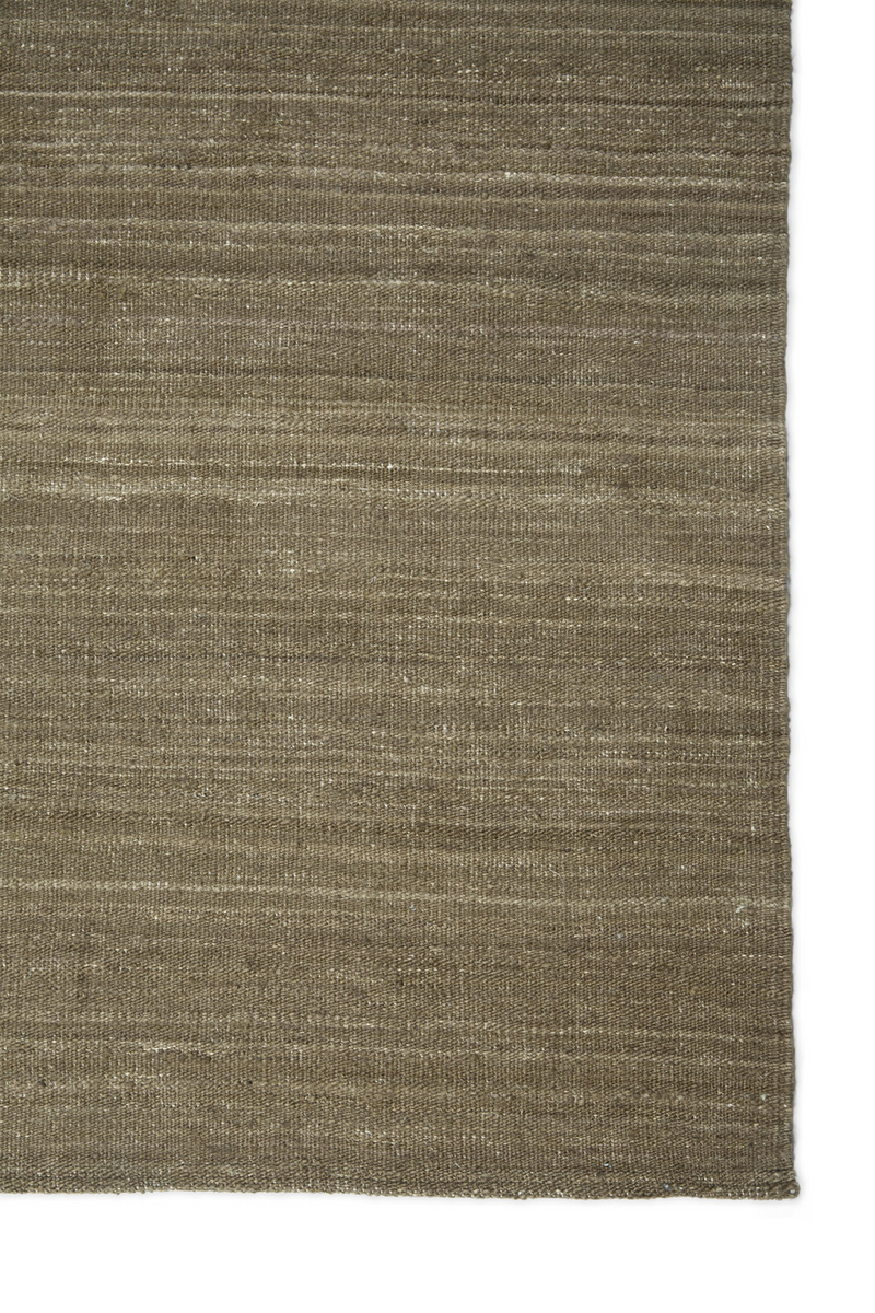 Gray Kilim Wool Rug | Ethnicraft Nomad | Oroatrade.com