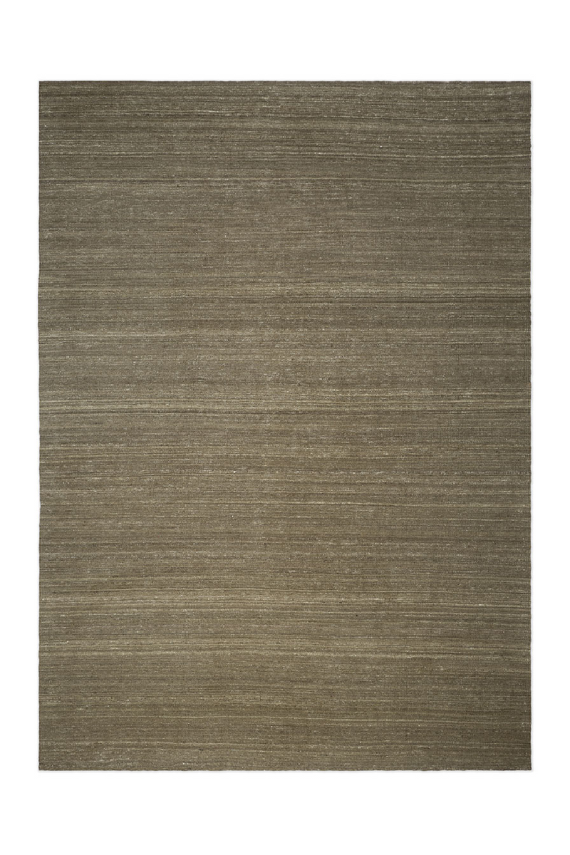 Gray Kilim Wool Rug | Ethnicraft Nomad | Oroatrade.com