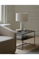 Metallic Side Table With Undershelf | Ethnicraft Pentagon │ Oroatrade.com