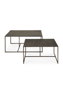 Mineral Rectangular Nesting Coffee Tables (2) | Ethnicraft Pentagon | Oroatrade.com
