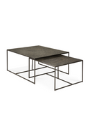 Mineral Rectangular Nesting Coffee Tables (2) | Ethnicraft Pentagon | Oroatrade.com