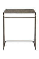Metallic Modern End Table | Ethnicraft Ellipse | Oroatrade.com