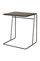 Metallic Modern End Table | Ethnicraft Ellipse | Oroatrade.com