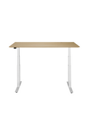 Oak Adjustable Desk L | Ethnicraft Bok | Oroatrade.com