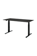 Oak Adjustable Desk L | Ethnicraft Bok | Oroatrade.com