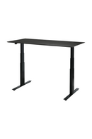 Oak Adjustable Desk L | Ethnicraft Bok | Oroatrade.com