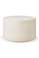 Round Off-White Coffee Table | Ethnicraft Elements | Oroatrade.com