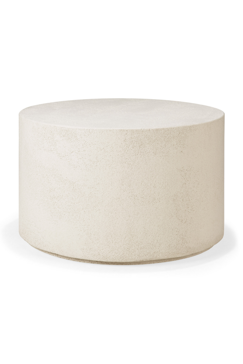 Round Off-White Coffee Table | Ethnicraft Elements | Oroatrade.com