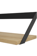 Solid Oak Wall Shelf | Ethnicraft Ribbon | Oroatrade.com