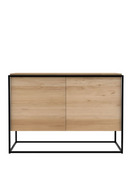 2-Door Wooden Oak Sideboard | Ethnicraft Monolit | Oroatrade.com